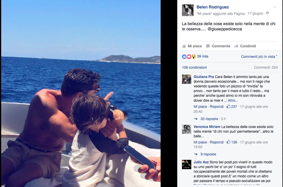 Belén Rodriguez sexy a Ibiza