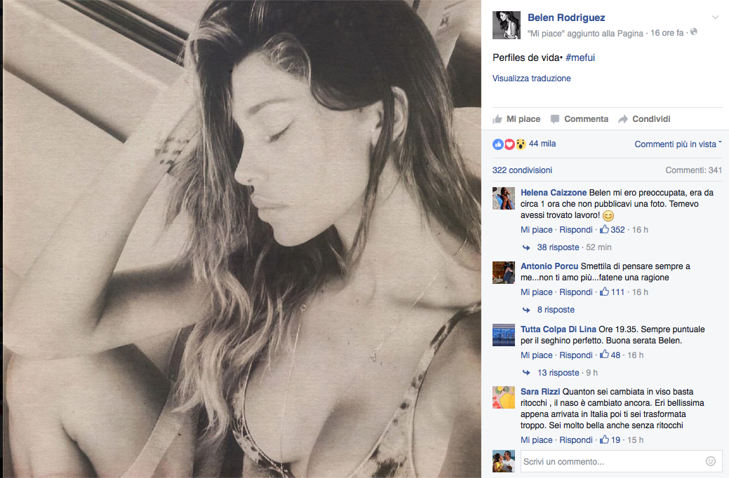 Belén Rodriguez sexy a Ibiza