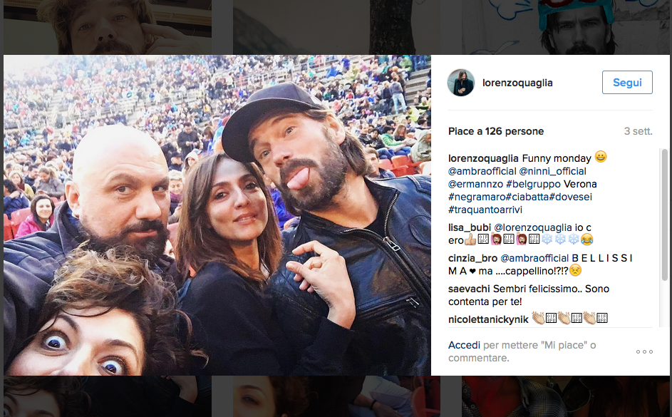 Ambra Angiolini allo scoperto col nuovo amore Ambra Angiolini allo scoperto col nuovo amore