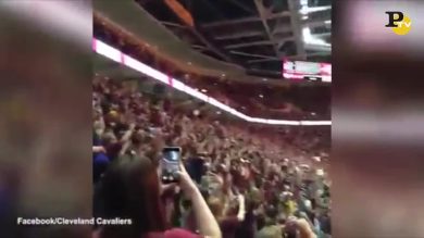 Cleveland Cavs campioni Nba: la festa dei tifosi
