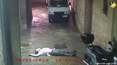 David Rossi il video del suicidio