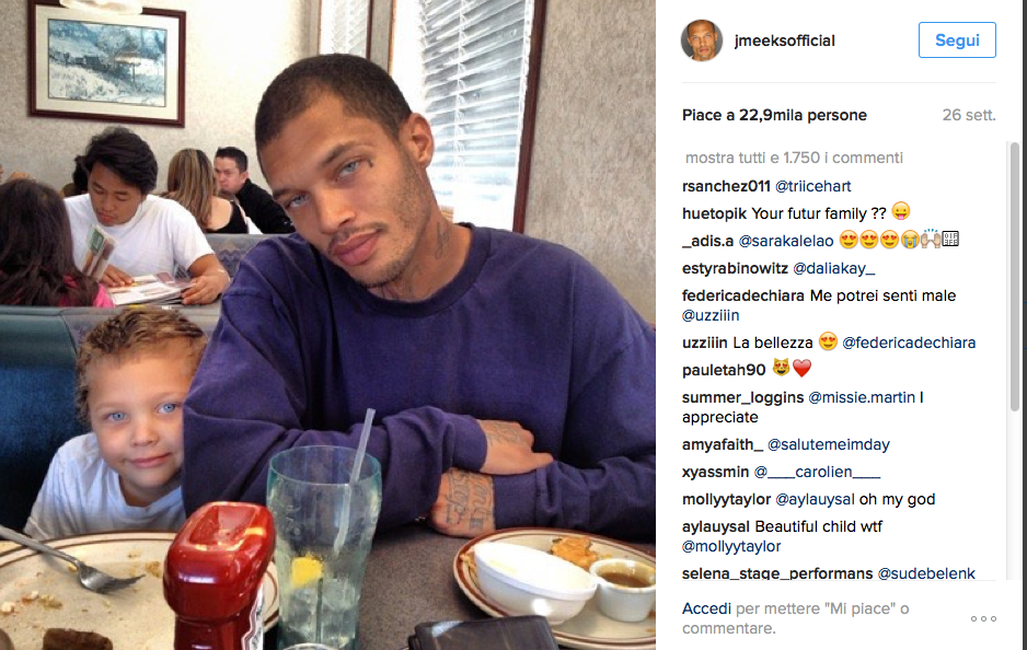 Jeremy Meeks, primo contratto da modello per l’ex detenuto