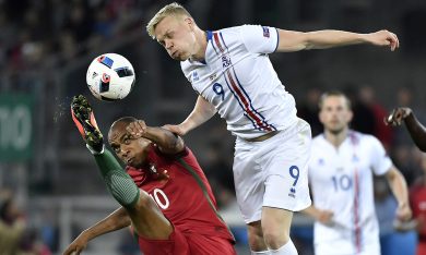 Ascolti 14/06: Il pareggio fra Islanda e Portogallo vince la serata