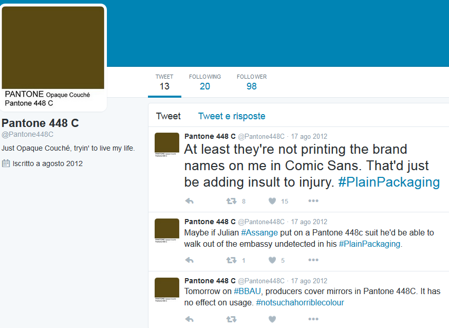 Qual è il colore più brutto del mondo? Qual è il colore più brutto del mondo?