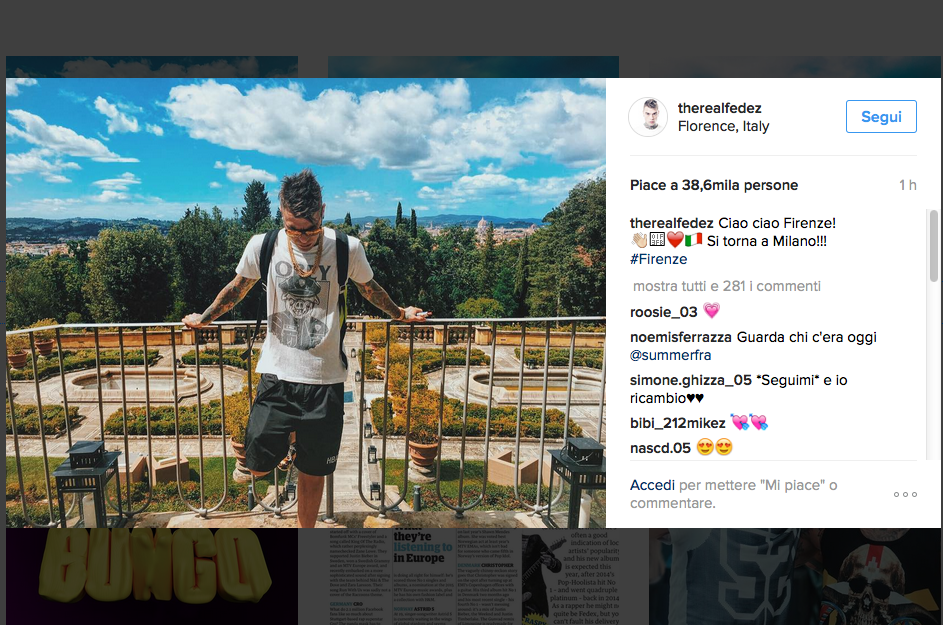 Fedez: ritorno di fiamma con TigerLily