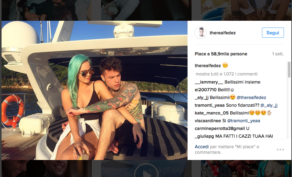 Fedez: ritorno di fiamma con TigerLily