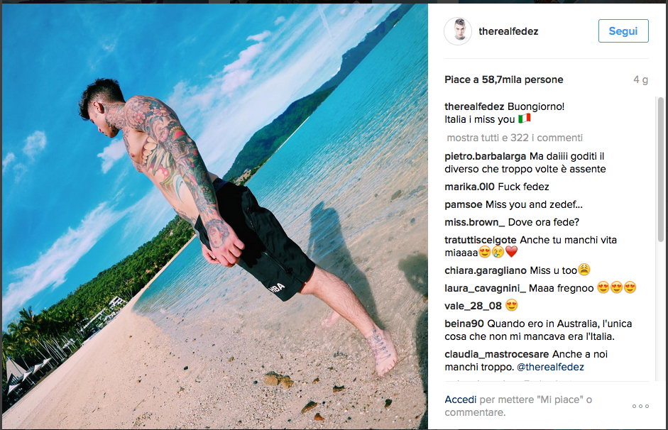 Fedez: ritorno di fiamma con TigerLily