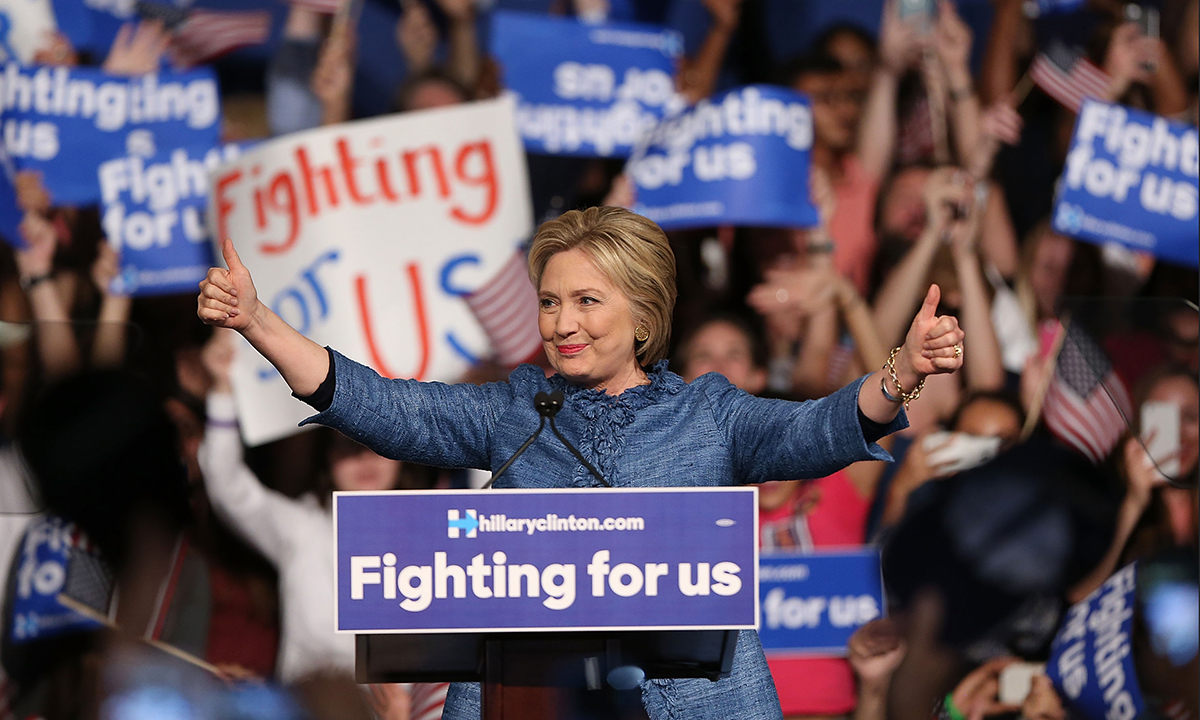 Usa 2016, Hillary Clinton: “Ora voglio il sostegno di Sanders contro Trump” Usa 2016, Hillary Clinton: “Ora voglio il sostegno di Sanders contro Trump”