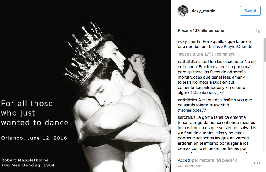 #PrayForOrlando, la solidarietà dello star system dopo la strage #PrayForOrlando, la solidarietà dello star system dopo la strage