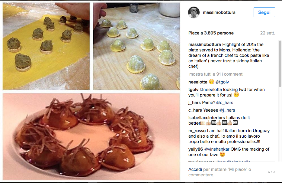 L’Osteria Francescana di Massimo Bottura è il miglior ristorante del mondo L’Osteria Francescana di Massimo Bottura è il miglior ristorante del mondo