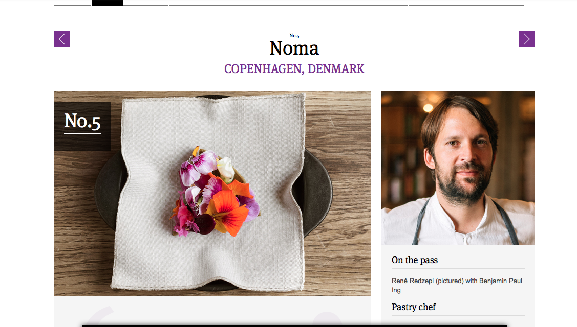 L’Osteria Francescana di Massimo Bottura è il miglior ristorante del mondo L’Osteria Francescana di Massimo Bottura è il miglior ristorante del mondo