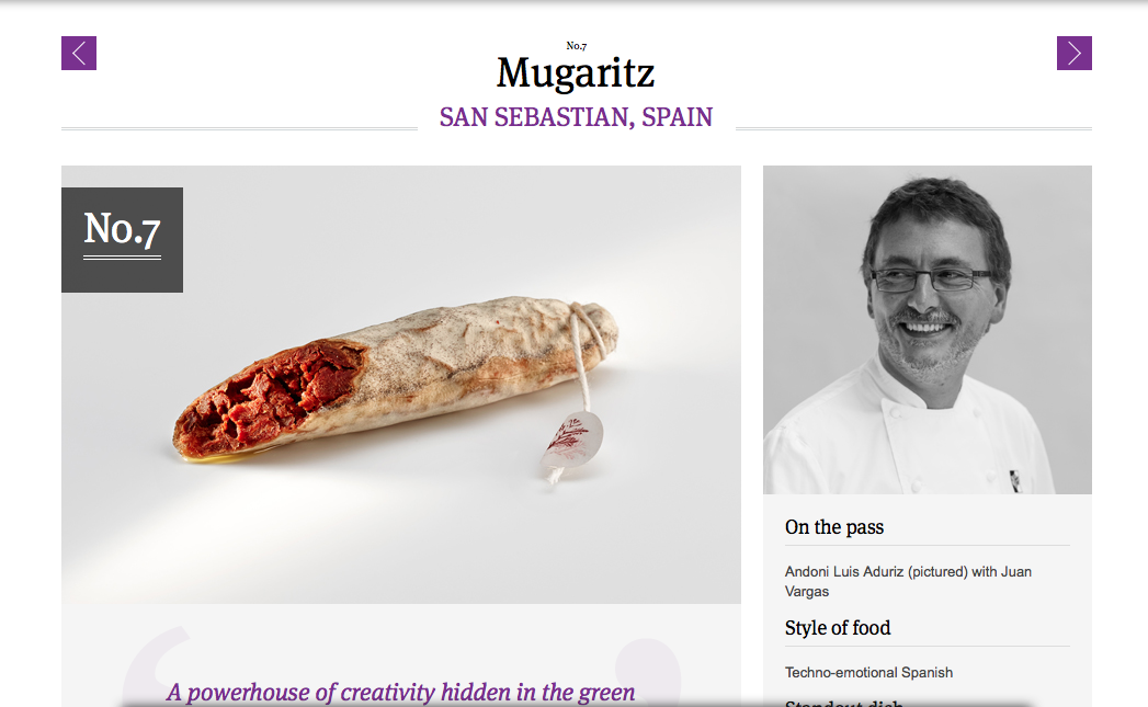 L’Osteria Francescana di Massimo Bottura è il miglior ristorante del mondo L’Osteria Francescana di Massimo Bottura è il miglior ristorante del mondo