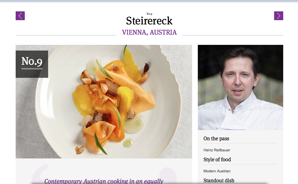 L’Osteria Francescana di Massimo Bottura è il miglior ristorante del mondo L’Osteria Francescana di Massimo Bottura è il miglior ristorante del mondo