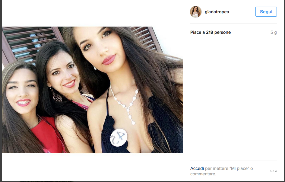 Miss Mondo Italia è la calabrese Giada Tropea