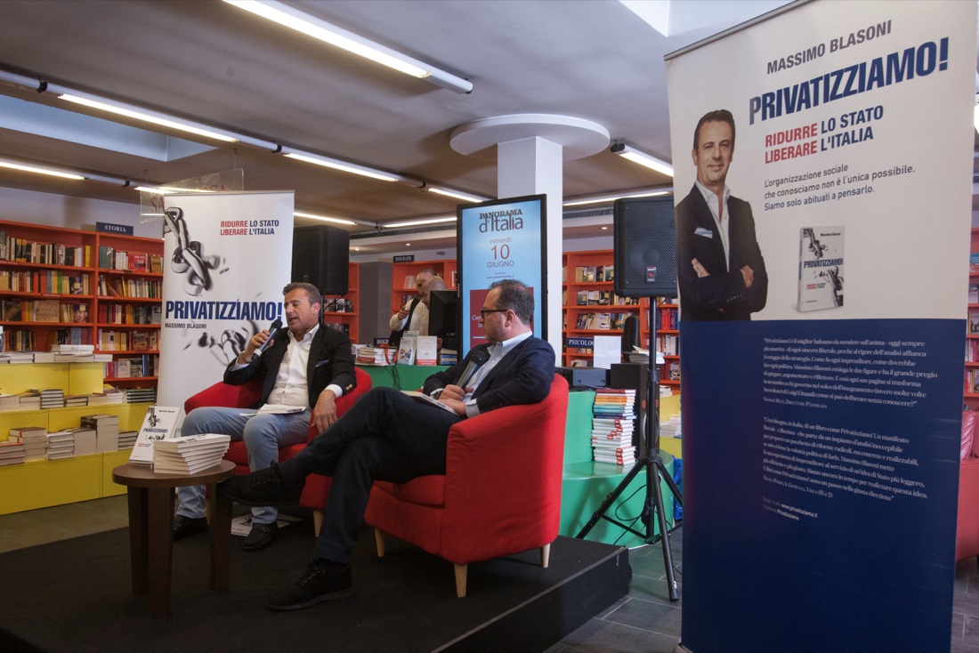 Massimo Blasoni e la rivoluzione liberale – FOTO e VIDEO