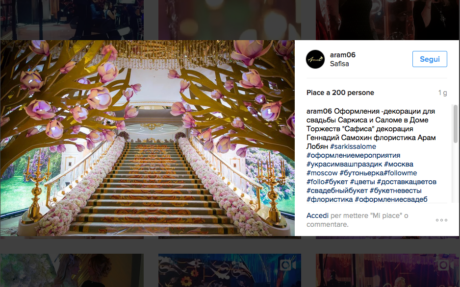 A Mosca il matrimonio da due milioni di dollari A Mosca il matrimonio da due milioni di dollari