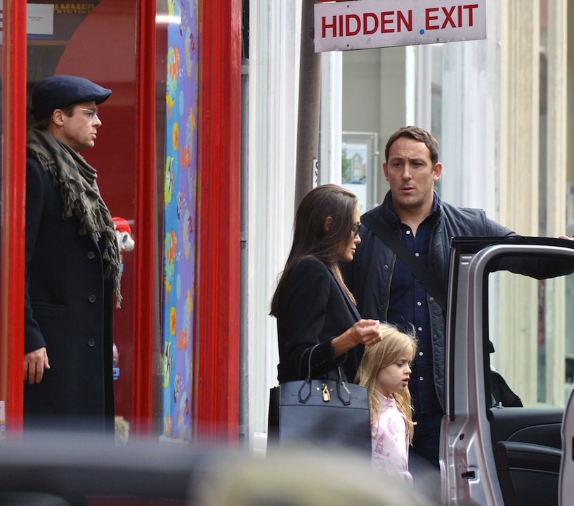 Brad Pitt e Angelina Jolie hanno detto addio all’Italia