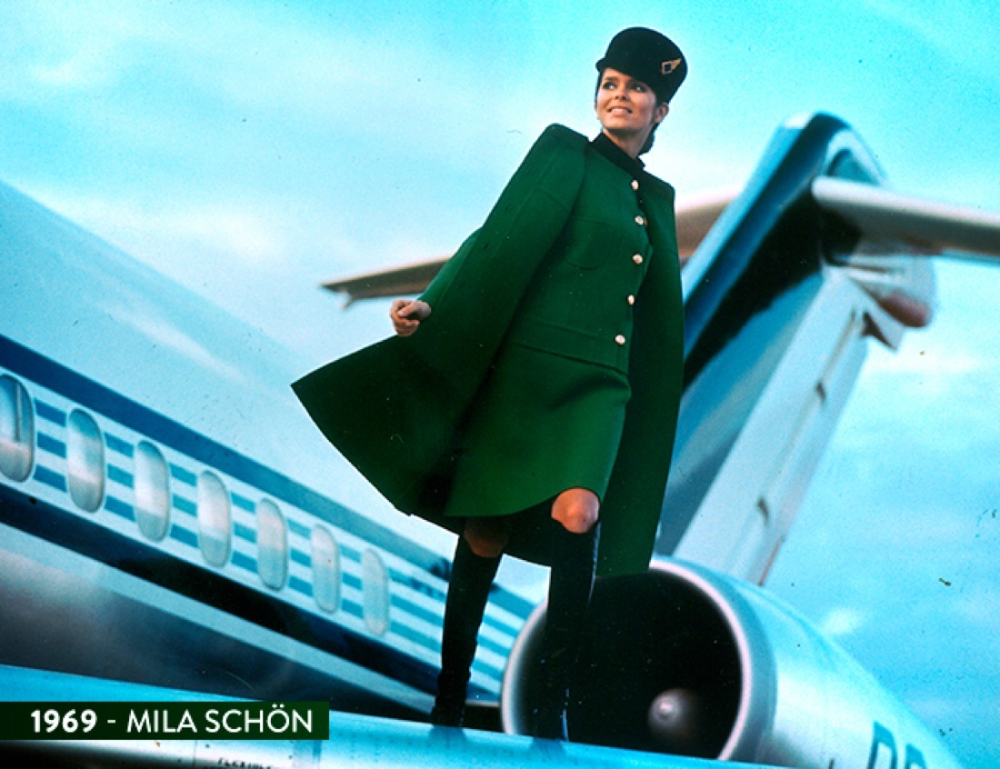 Alitalia: tutte le divise storiche dagli anni ’50 ad oggi