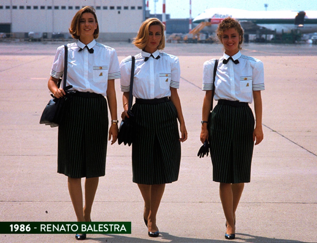 Alitalia: tutte le divise storiche dagli anni ’50 ad oggi
