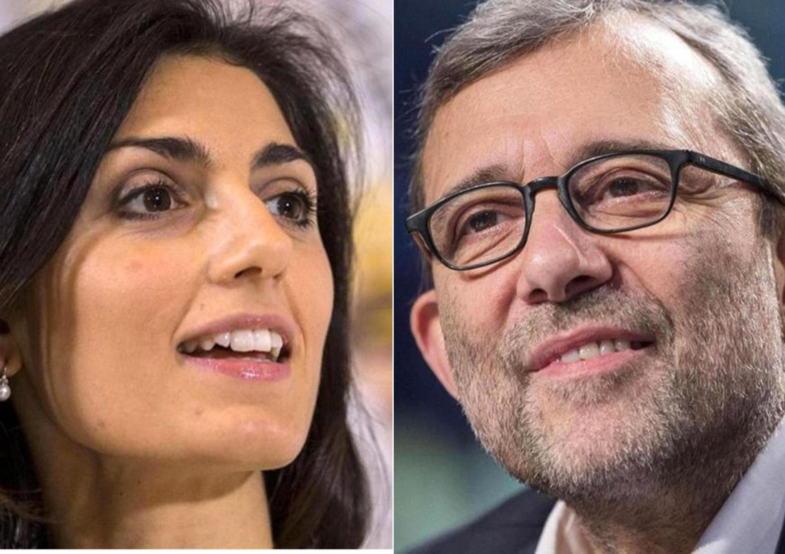 La forza di Virginia Raggi e la debolezza di Giachetti La forza di Virginia Raggi e la debolezza di Giachetti