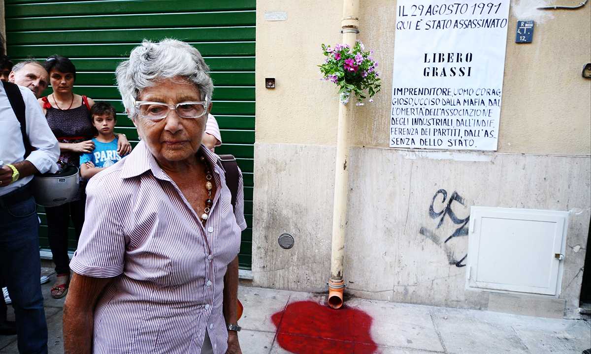 Addio a Pina Maisano Grassi: una vita contro la mafia – Foto Addio a Pina Maisano Grassi: una vita contro la mafia – Foto