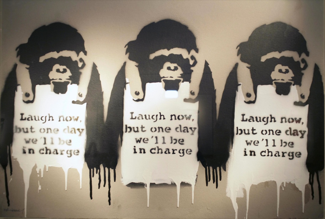 Banksy: un murales a Bristol per una scuola elementare – FOTO Banksy: un murales a Bristol per una scuola elementare – FOTO