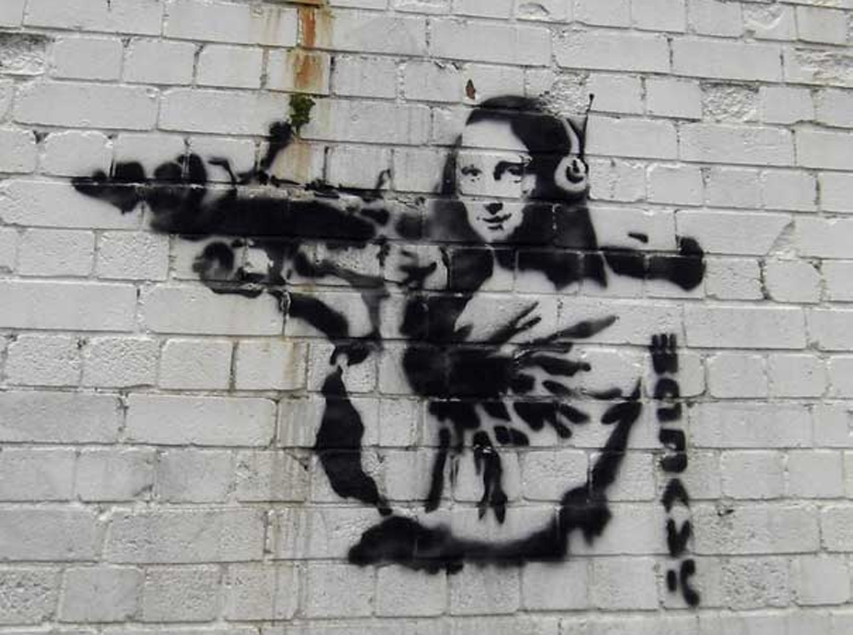 Banksy: un murales a Bristol per una scuola elementare – FOTO Banksy: un murales a Bristol per una scuola elementare – FOTO