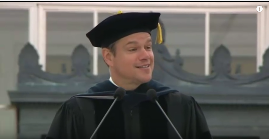 Matt Damon torna Will Hunting per un giorno