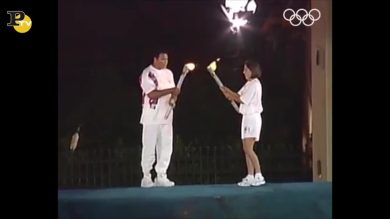 Muhammad Ali accende il braciere alle Olimpiadi di Atlanta 1996