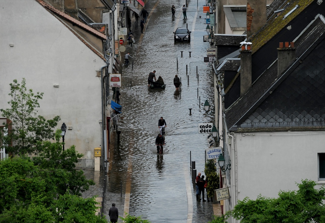Parigi, l’incubo della piena della Senna – Foto Parigi, l’incubo della piena della Senna – Foto