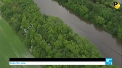 Francia: da Parigi le alluvioni e piene viste dall’alto – video