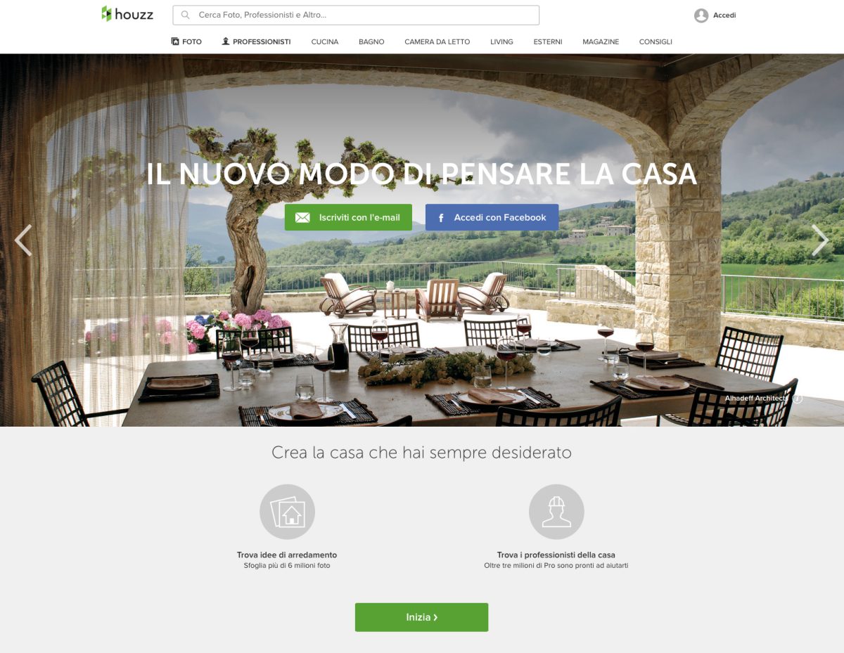 Galleria foto 'Houzz: così stiamo cambiando il mestiere di architetto' - foto 2