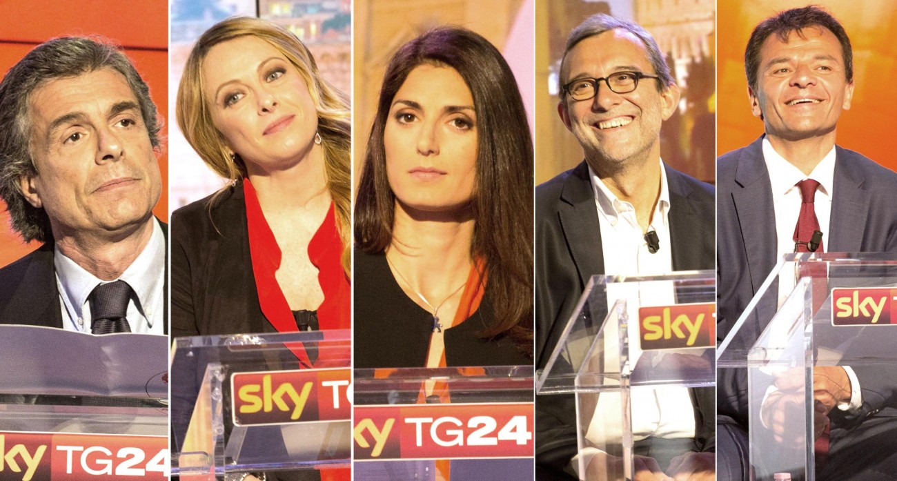 Elezioni a Roma: le pagelle del confronto Sky fra i candidati