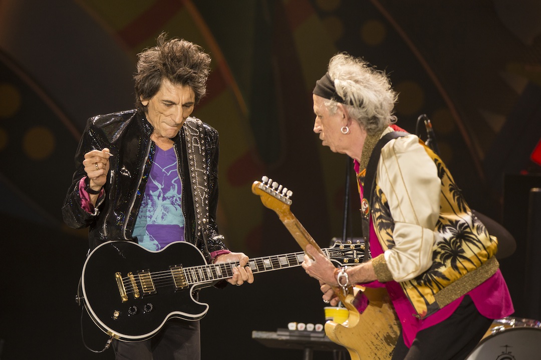 Ronnie Wood, papà di due gemelle a 69 anni Ronnie Wood, papà di due gemelle a 69 anni