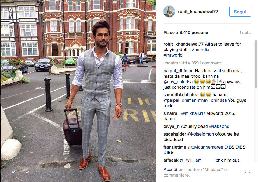 Viene dall’India Mr. World 2016 Viene dall’India Mr. World 2016