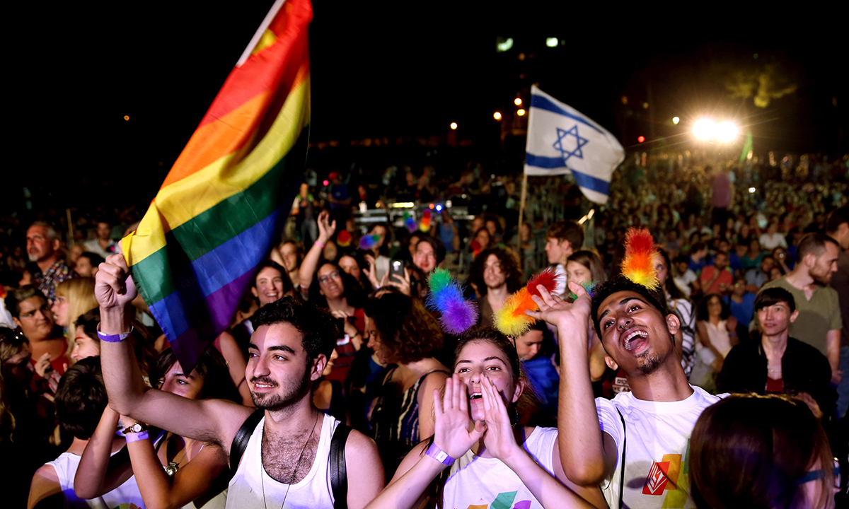 In 25 mila al Gay Pride di Gerusalemme – Foto In 25 mila al Gay Pride di Gerusalemme – Foto