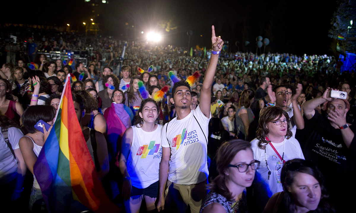 In 25 mila al Gay Pride di Gerusalemme – Foto In 25 mila al Gay Pride di Gerusalemme – Foto