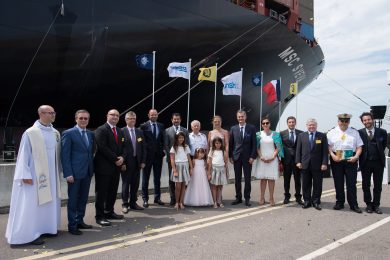 Ecco la nave portacontainer più grande del mondo