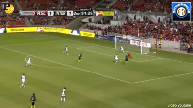 Jovetic, gol di tacco al 92′. Inter-Real Salt Lake 2-1 | video