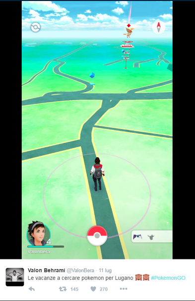 Pokemon Go, è mania (anche) tra i vip Pokemon Go, è mania (anche) tra i vip