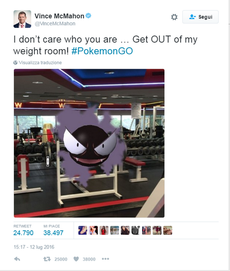 Pokemon Go, è mania (anche) tra i vip Pokemon Go, è mania (anche) tra i vip