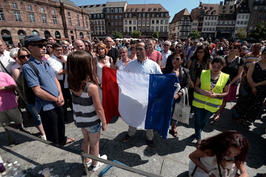Nizza: il ricordo delle vittime della strage Nizza: il ricordo delle vittime della strage