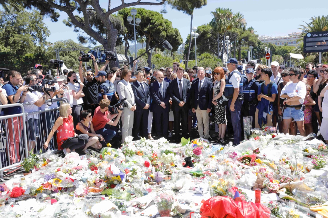 Nizza: il ricordo delle vittime della strage Nizza: il ricordo delle vittime della strage