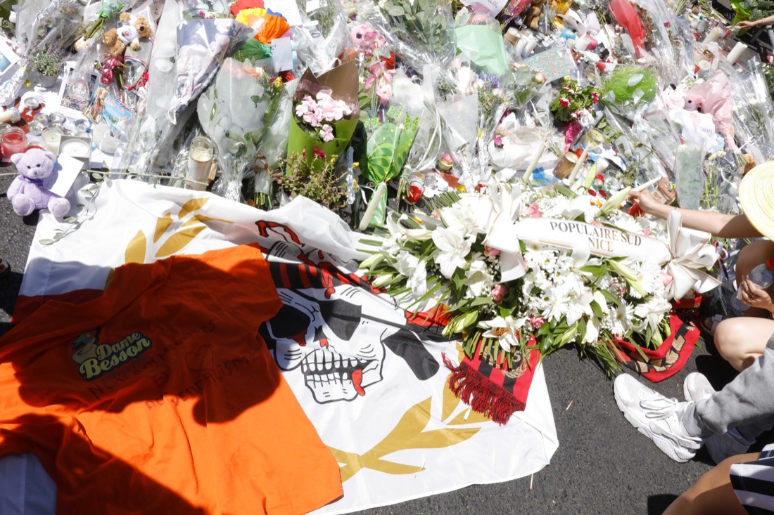 Nizza: il ricordo delle vittime della strage Nizza: il ricordo delle vittime della strage