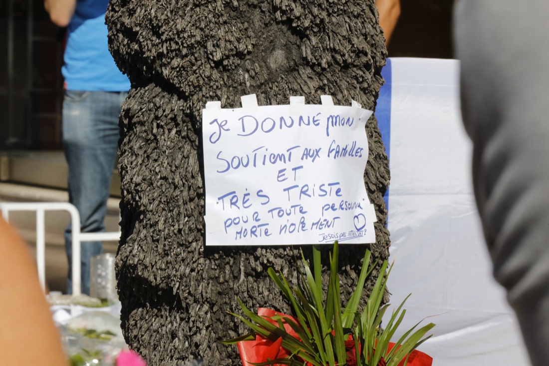 Nizza: il ricordo delle vittime della strage Nizza: il ricordo delle vittime della strage