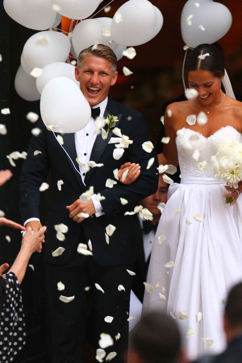 Bastian Schweinsteiger e Ana Ivanovic, le foto del matrimonio in Chiesa Bastian Schweinsteiger e Ana Ivanovic, le foto del matrimonio in Chiesa