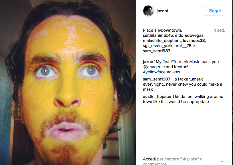Galleria foto 'Su Instagram è #TurmericMask mania' - foto 7
