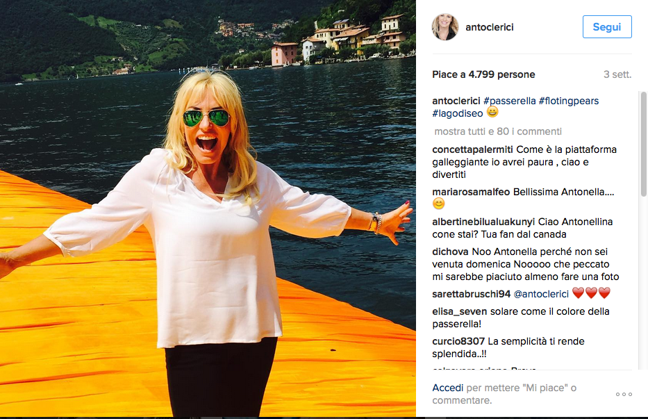 Antonella Clerici ricomincia da Vittorio Garrone?