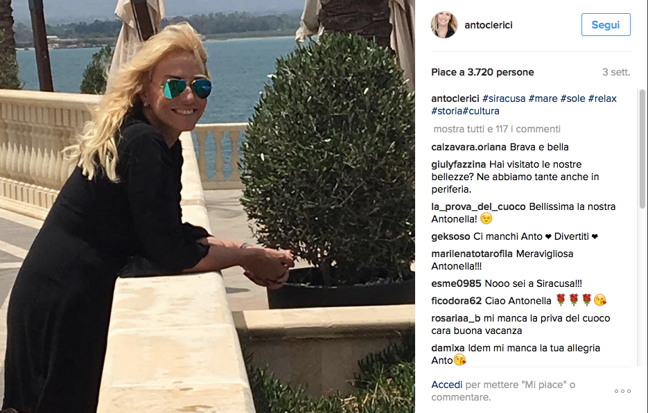 Antonella Clerici ricomincia da Vittorio Garrone?