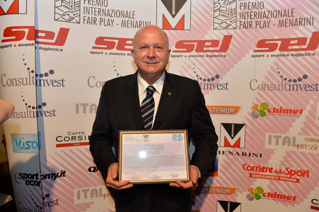 Una squadra di campioni per il Premio Fair Play 2016